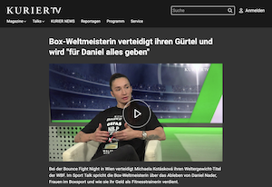 Kurier TV Box-Weltmeisterin verteidigt Titel